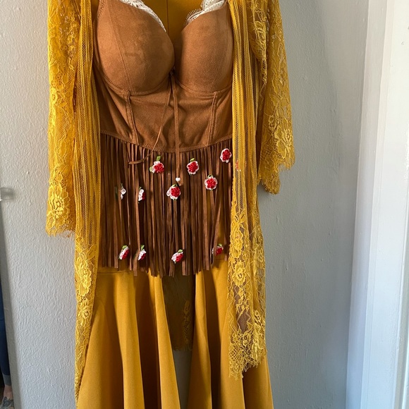 Custom made hippie costume 3 piece set - Picture 5 of 5